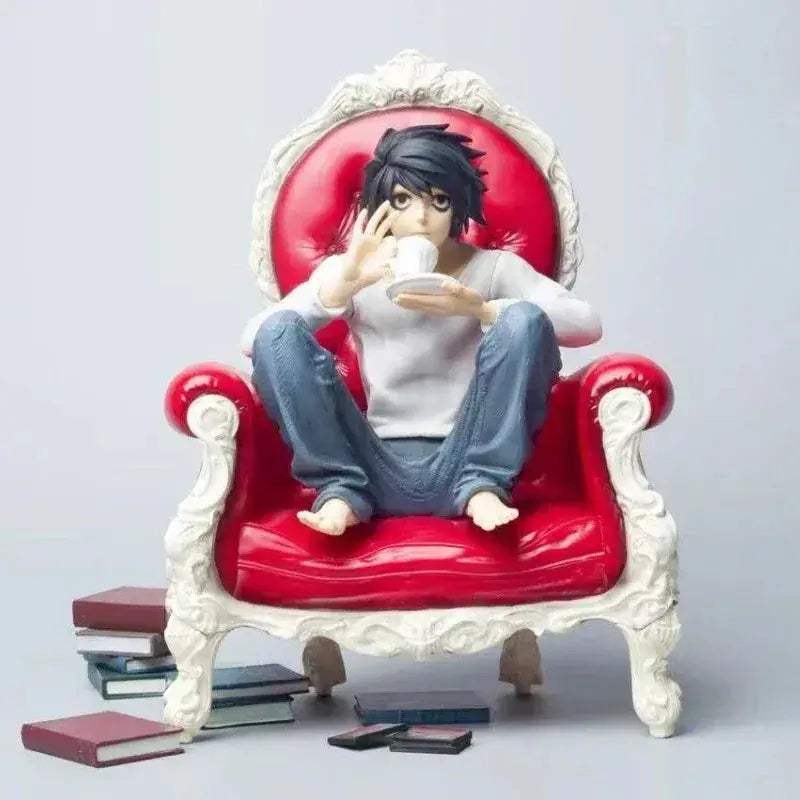 Death Note L Figure 24cm Collectible Anime Statue Set - ToylandEU