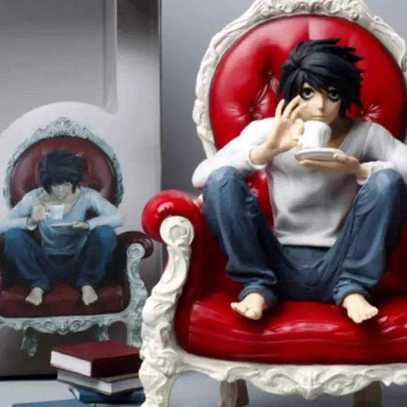 Death Note L Figure 24cm Collectible Anime Statue Set - ToylandEU