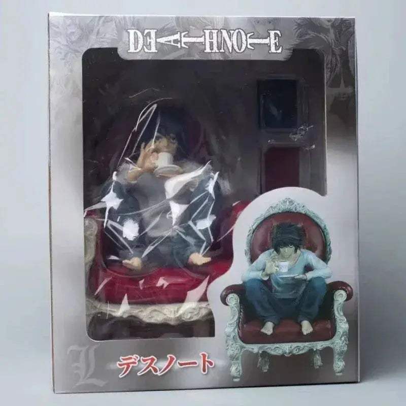 Death Note L Figure 24cm Collectible Anime Statue Set - ToylandEU