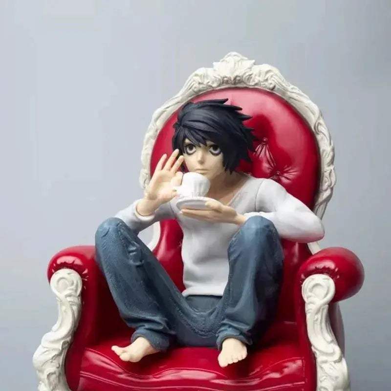 Death Note L Figure 24cm Collectible Anime Statue Set - ToylandEU