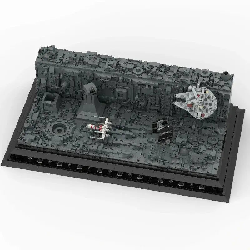 Death Star Trench Run 3573 Pieces Lego Style Model Collectible - ToylandEU