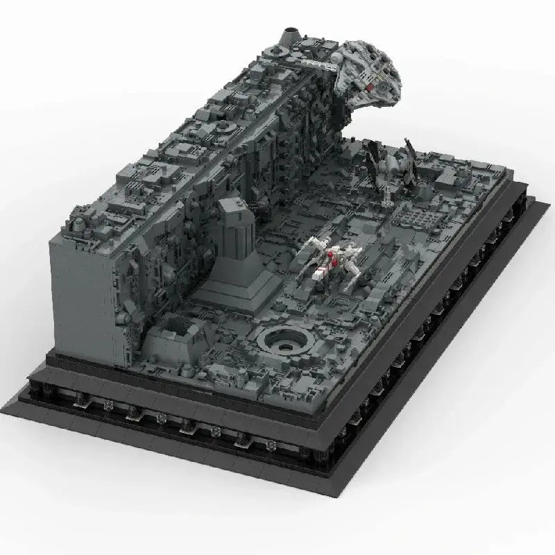 Death Star Trench Run 3573 Pieces Lego Style Model Collectible - ToylandEU