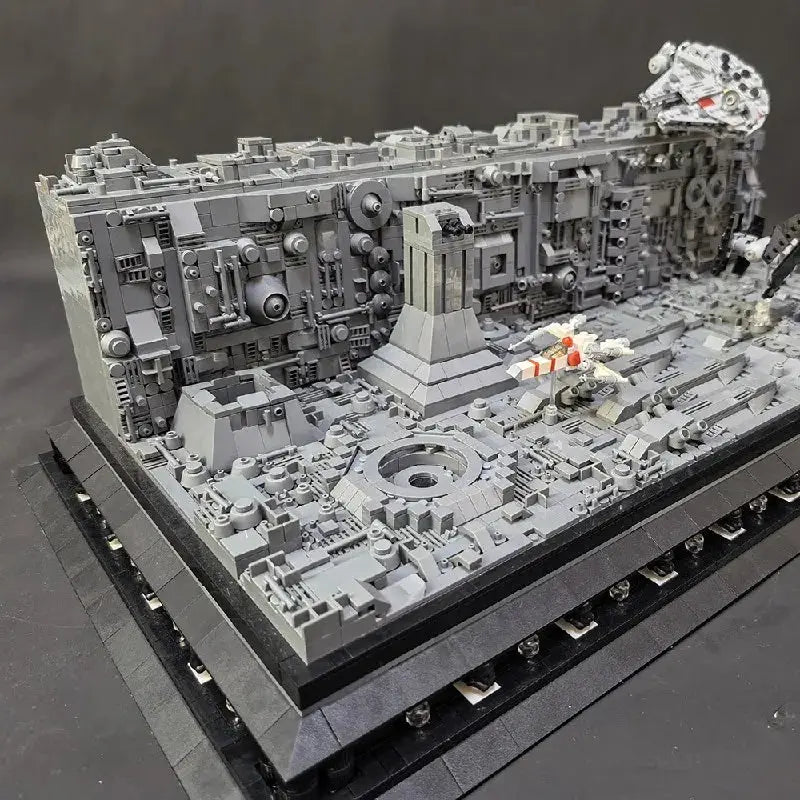Death Star Trench Run 3573 Pieces Lego Style Model Collectible - ToylandEU