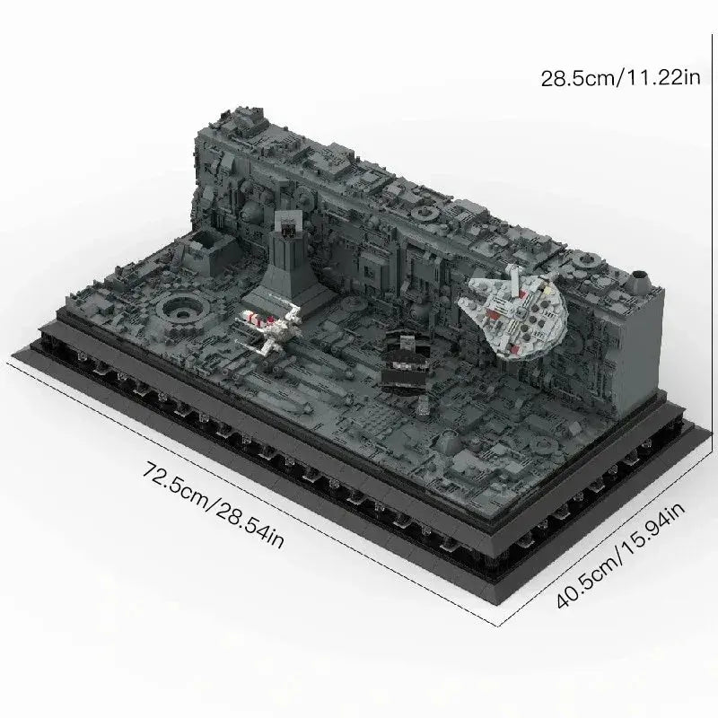 Death Star Trench Run 3573 Pieces Lego Style Model Collectible - ToylandEU