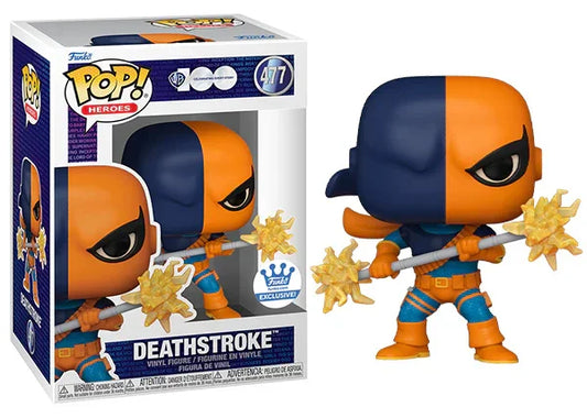 Deathstroke (w/ Bo Staff) 477 - Funko Shop Exclusive - ToylandEU