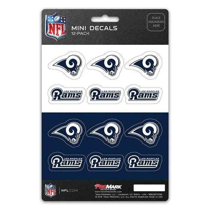 Los Angeles Rams Mini Decal Set 12 Pack Premium Vinyl -  ToylandEU™
