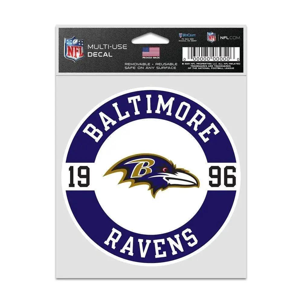  Baltimore Ravens Decal Patch 3.75x5 Inches Wincraft -  ToylandEU™