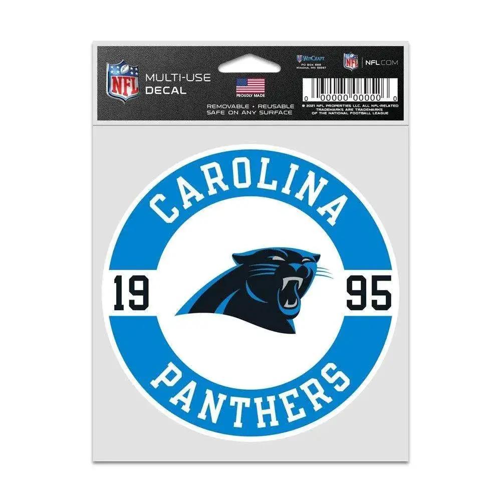 Carolina Panthers Patch Decal 3.75x5 Inches Wincraft -  ToylandEU™
