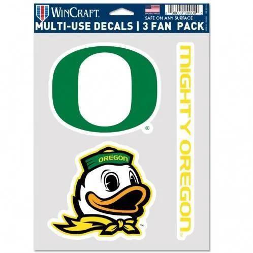  Oregon Ducks Removable Decals 3 Pack Indoor Outdoor -  ToylandEU™