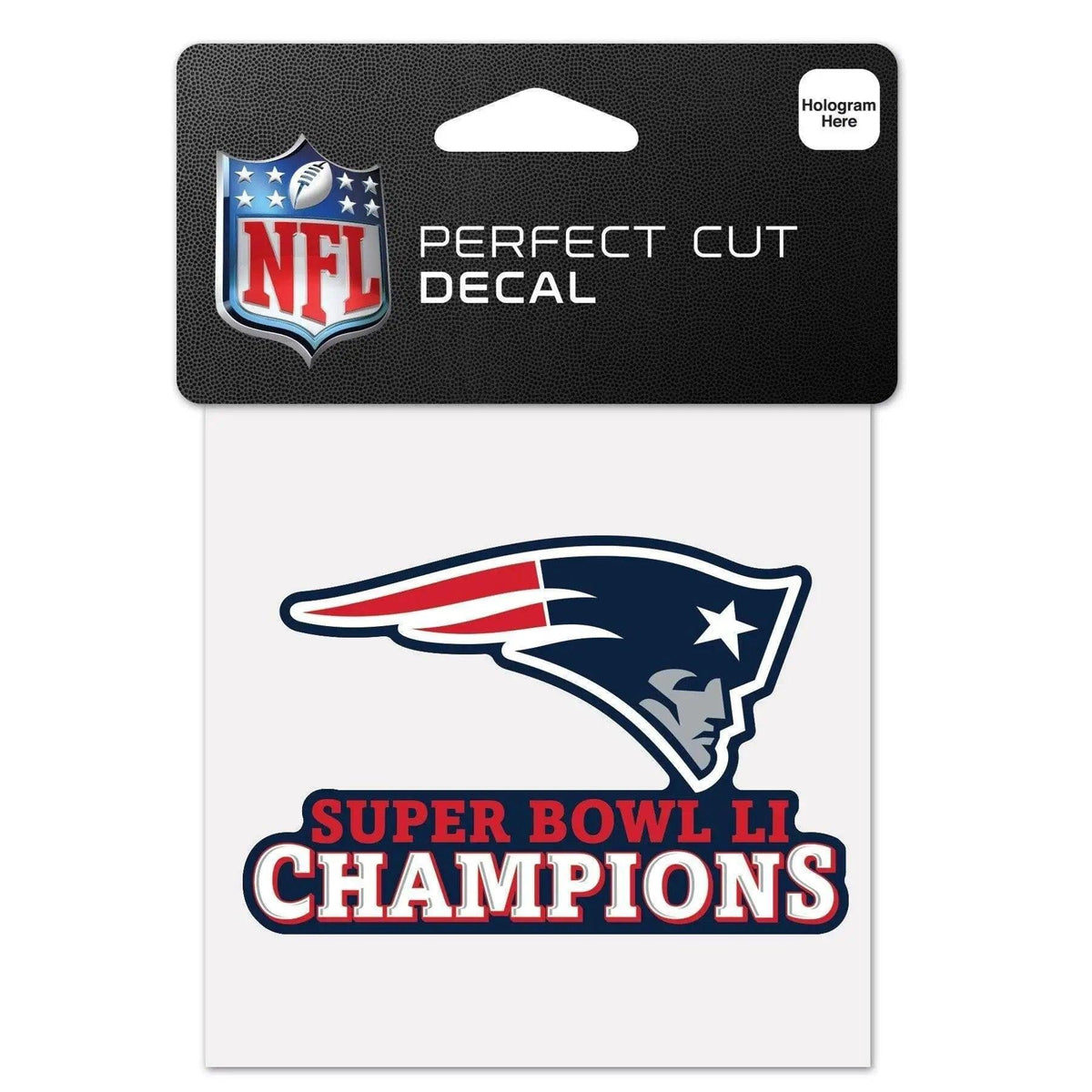  New England Patriots Decal 4x4 Cut Super Bowl Champions -  ToylandEU™