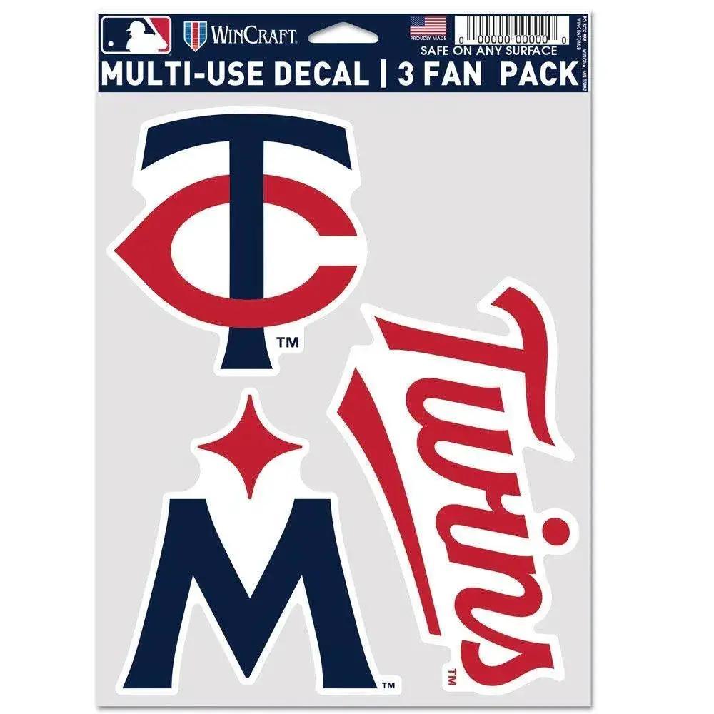  Minnesota Twins Decal Pack 3 Designs Indoor Outdoor Fan -  ToylandEU™