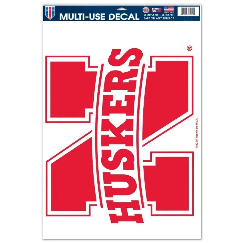  Nebraska Cornhuskers 11x17 Ultra Large Logo Wall Decal -  ToylandEU™