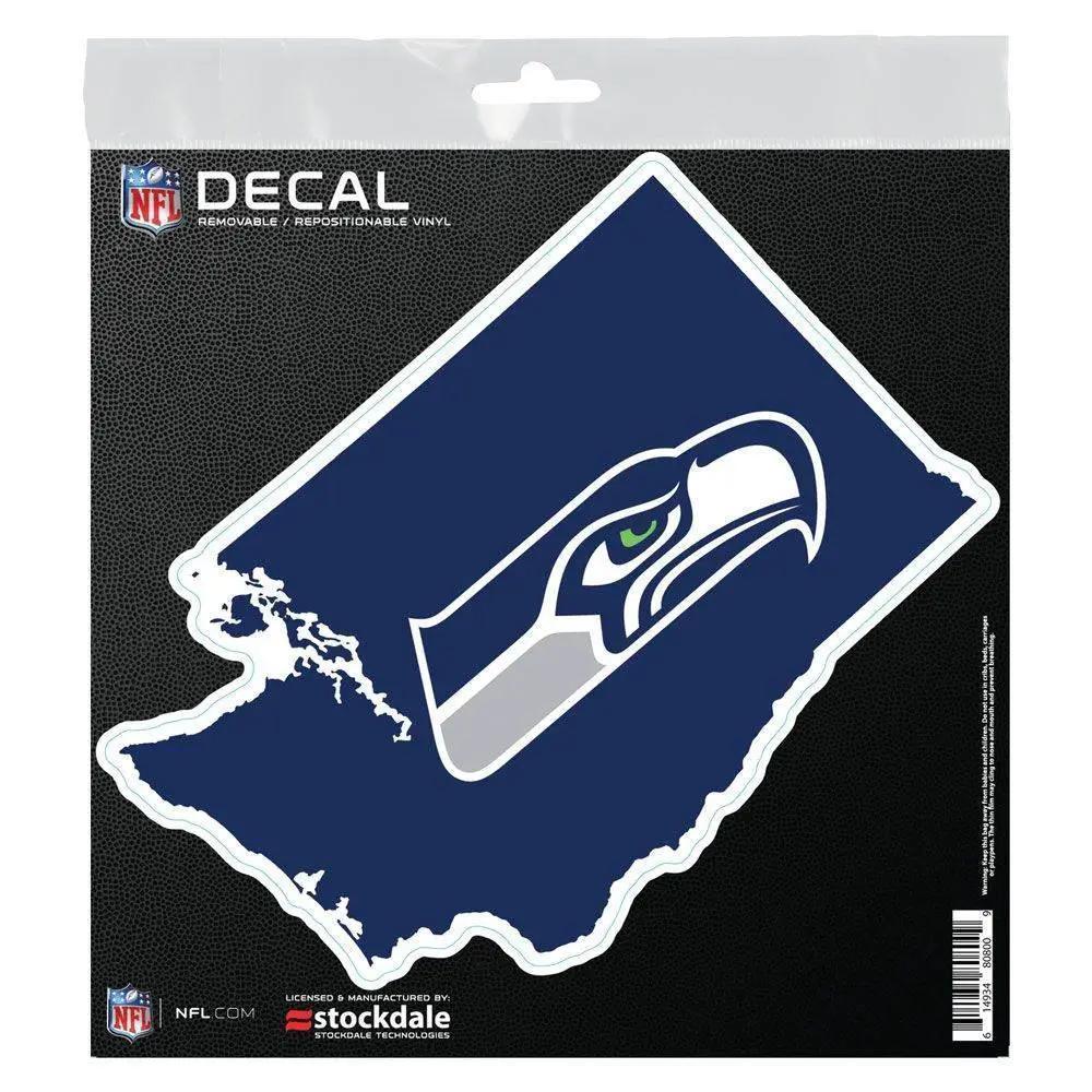  Seattle Seahawks 6x6 All Surface State Shape Vinyl Decal -  ToylandEU™