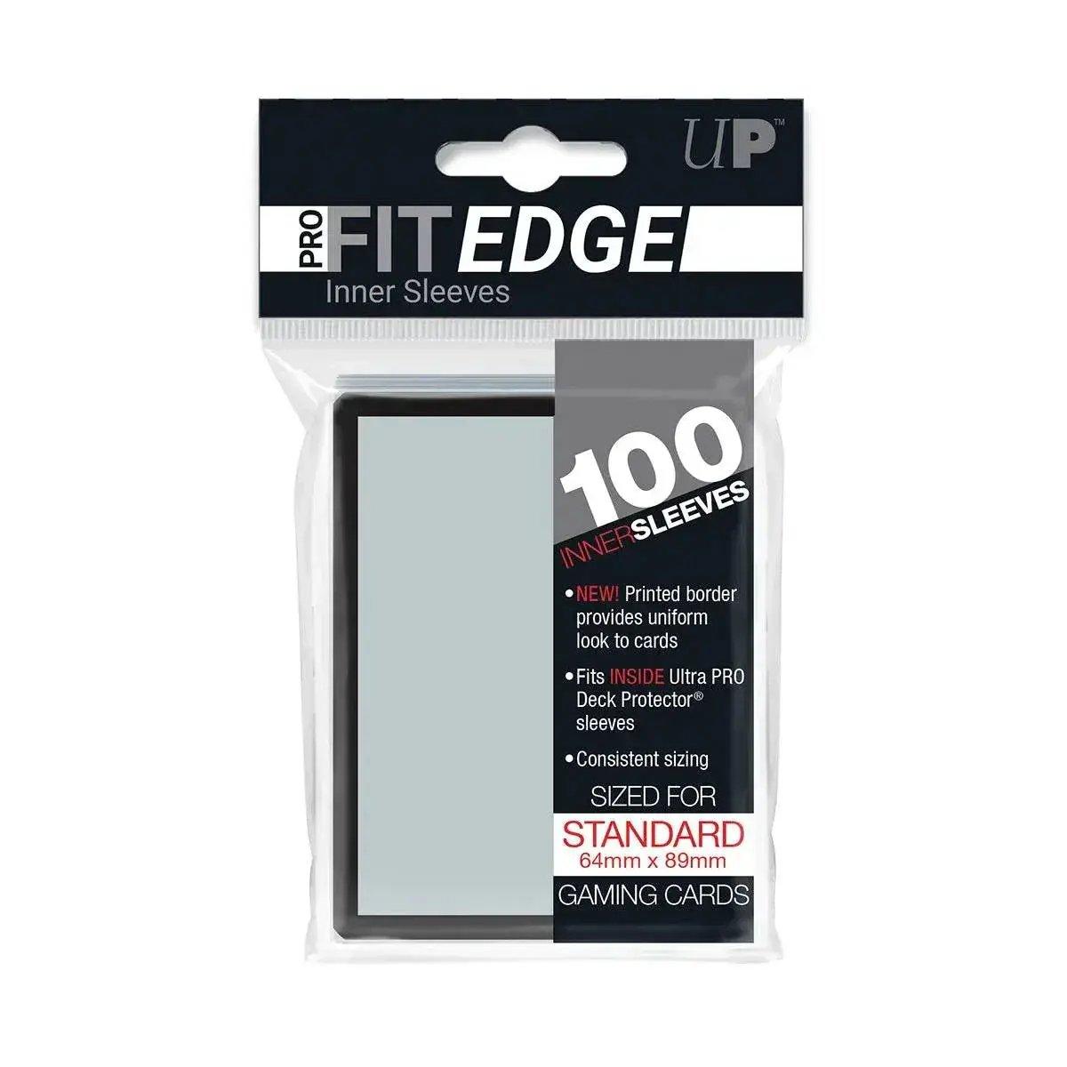  Deck Protector Pro Fit Black Edge Card Sleeves 100 Pack -  ToylandEU™