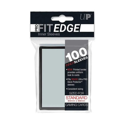  Deck Protector Pro Fit Black Edge Card Sleeves 100 Pack -  ToylandEU™