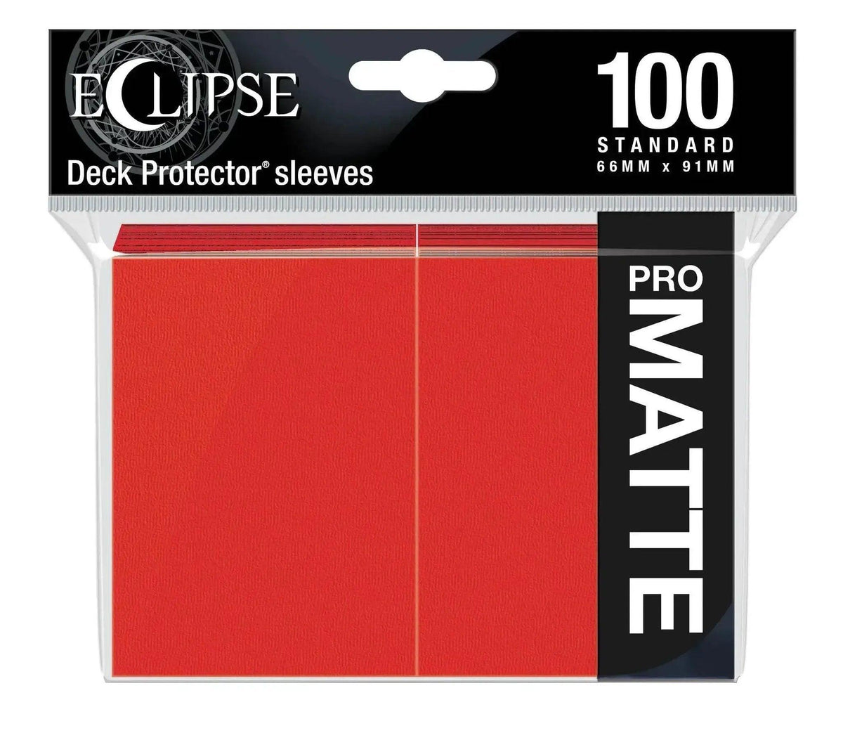  Eclipse Matte Standard Deck Protectors 100 Pack Apple Red -  ToylandEU™