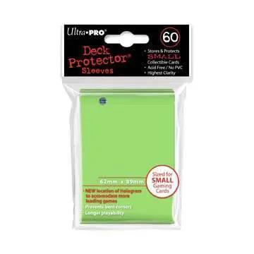  Small Size Lime Green Deck Protectors Pack 60 Sleeves -  ToylandEU™