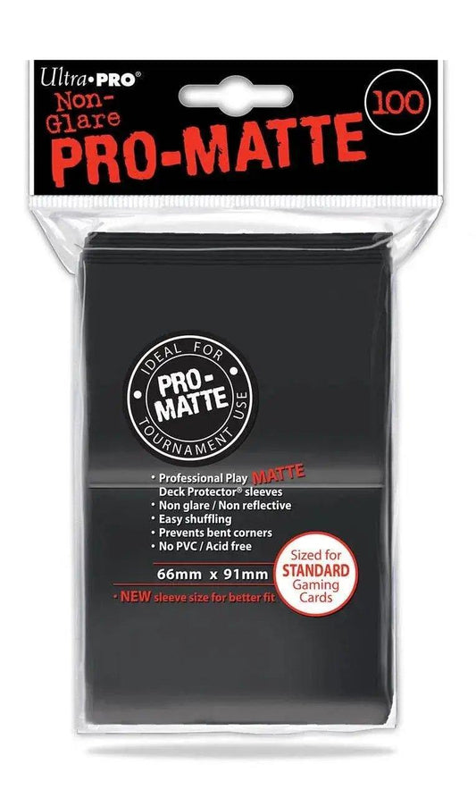  Deck Protectors Matte Black Ultra Pro 100 Count Pack -  ToylandEU™