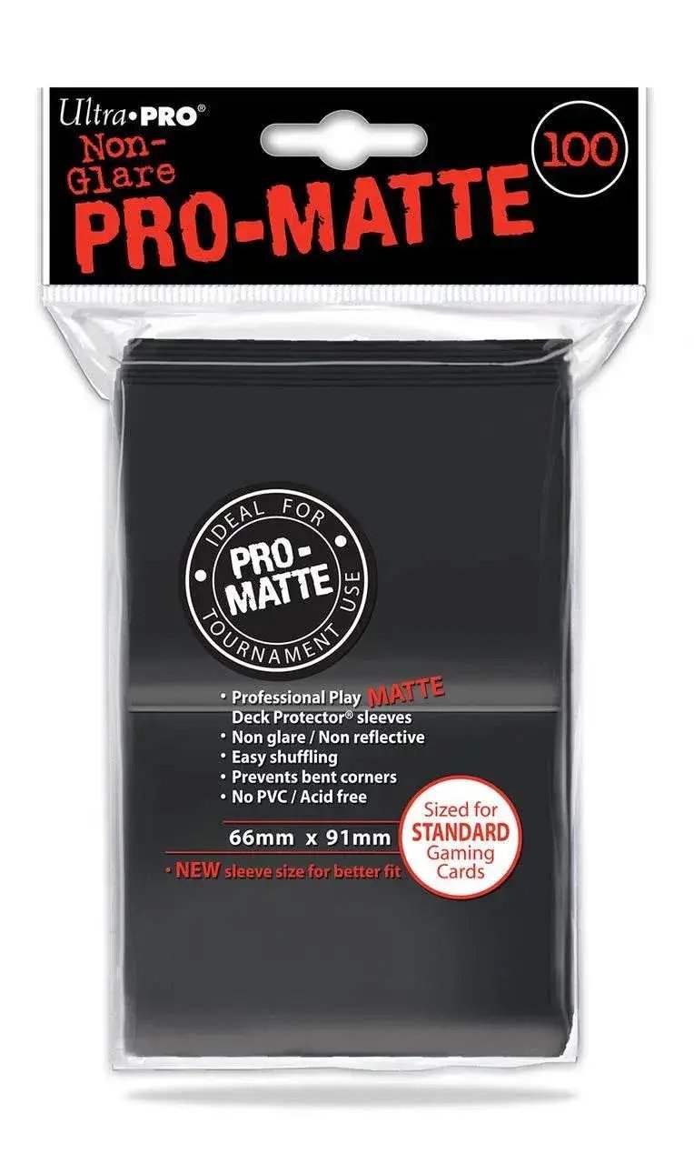  Deck Protectors Matte Black Ultra Pro 100 Count Pack -  ToylandEU™