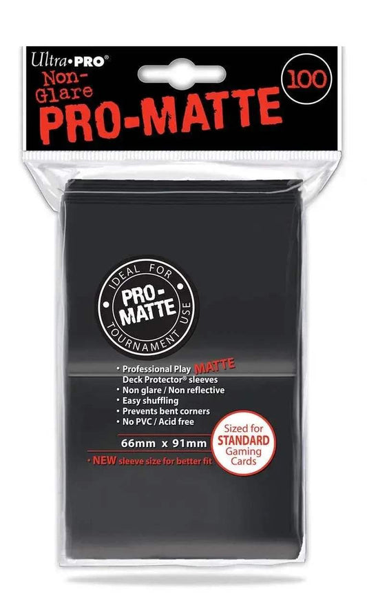  Deck Protectors Matte Black Ultra Pro 100 Count Pack -  ToylandEU™