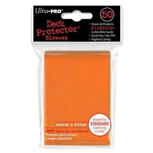 Deck Protectors Solid Orange Deck Protection Pack 50 -  ToylandEU™