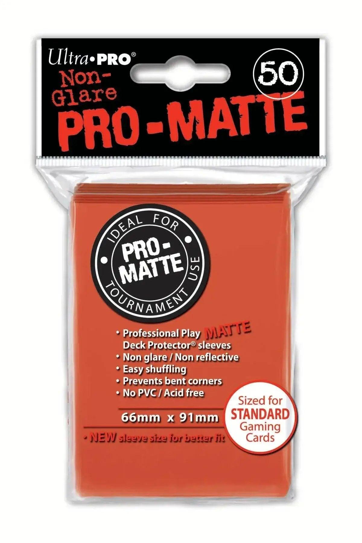  Premium Deck Protectors Pro Matte Peach Pack of Fifty -  ToylandEU™