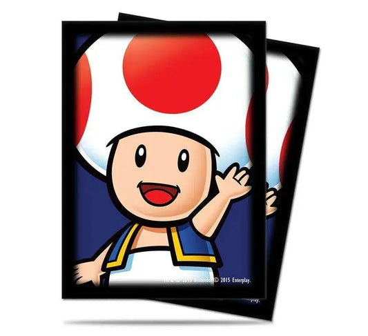  Deck Protectors Super Mario Toad 65 Count Ultra Pro -  ToylandEU™