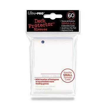  Small White Deck Protectors 60 Count Pack For Gaming -  ToylandEU™