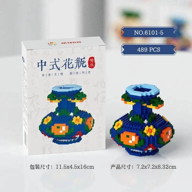  New Blue And White Porcelain Vase Living Room Decoration Toy Gift -  ToylandEU™