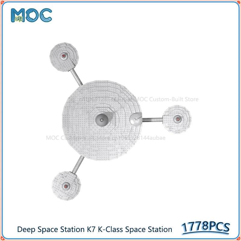Deep Space Station K7 K-Class Model MOC Building Blocks 1778PCS Building Bricks MOC - ToylandEU