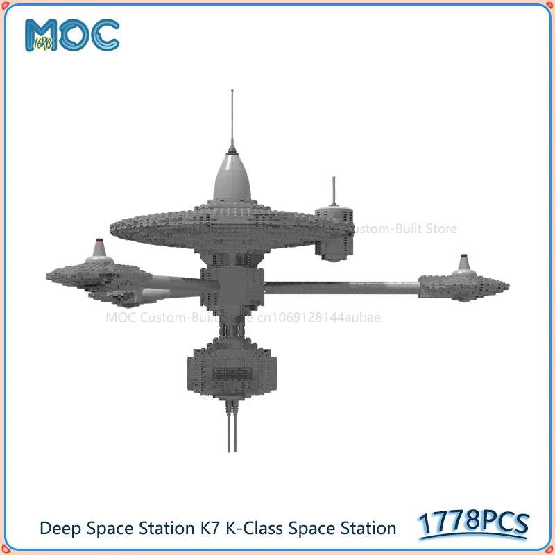 Deep Space Station K7 K-Class Model MOC Building Blocks 1778PCS Building Bricks MOC - ToylandEU