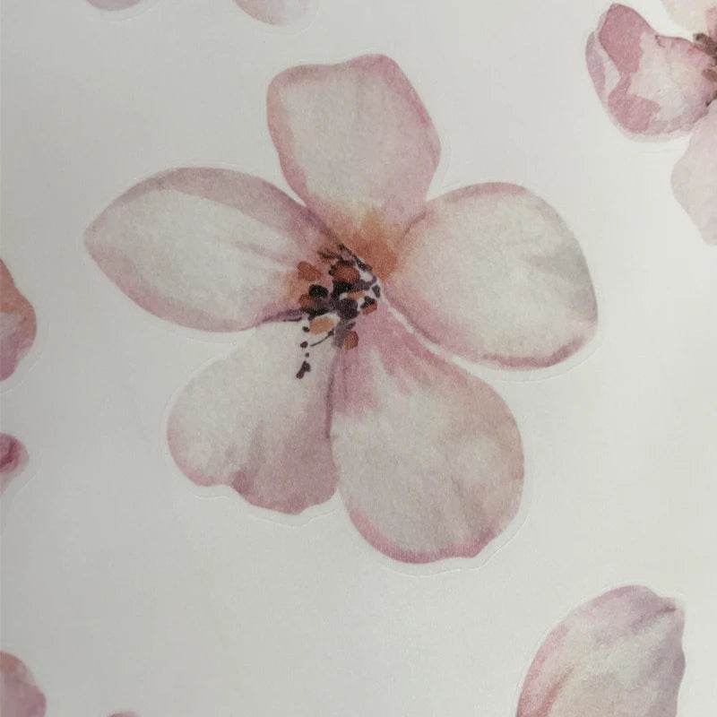 Delicate Pink Sakura Wall Stickers Boho For Girls Room - ToylandEU