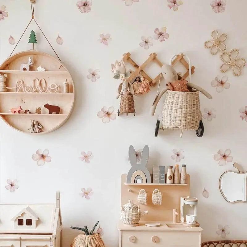  Delicate Pink Wall Stickers Boho Wall Decor Toyland EU -  ToylandEU™