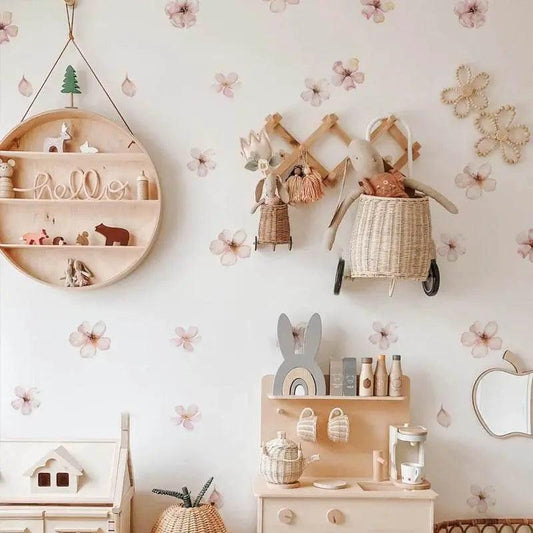  Delicate Pink Wall Stickers Boho Wall Decor Toyland EU -  ToylandEU™