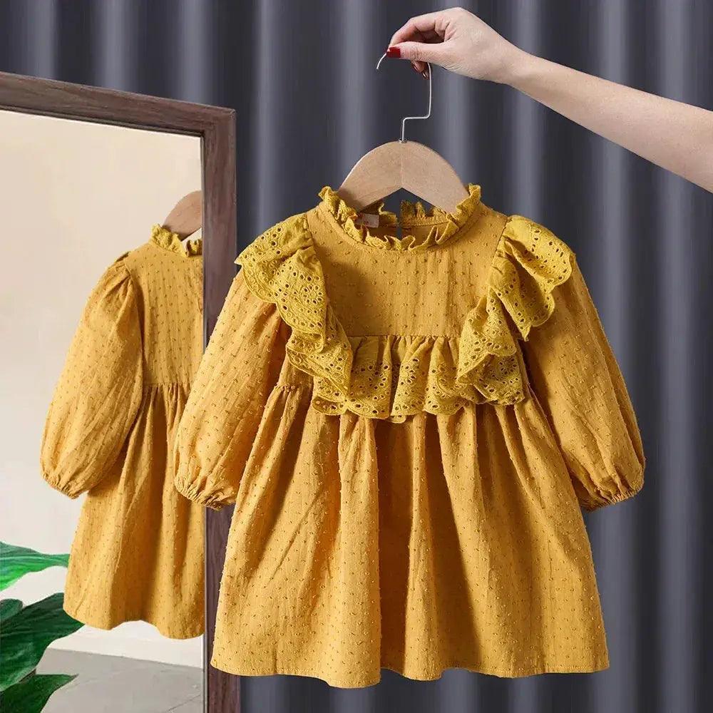  Delicate Toddler Dress Lace Long Sleeve Toyland EU -  ToylandEU™