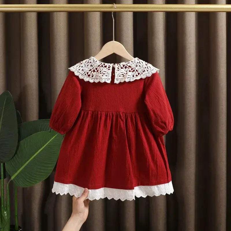  Delicate Toddler Dress Lace Long Sleeve Toyland EU -  ToylandEU™