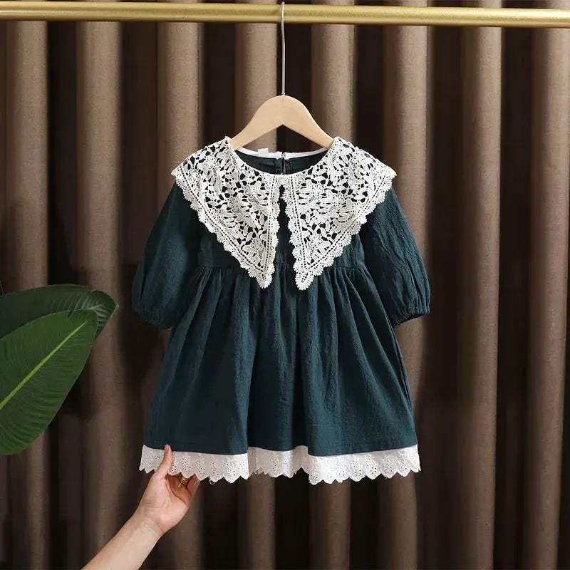  Delicate Toddler Dress Lace Long Sleeve Toyland EU -  ToylandEU™