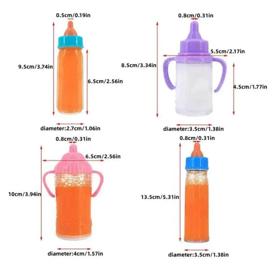  Delightful Baby Doll Feeding Bottle Set 2Pc Toyland EU -  ToylandEU™