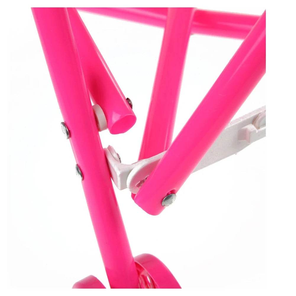 Delightful Foldable Doll Stroller with 12-Inch Doll for Kids - ToylandEU