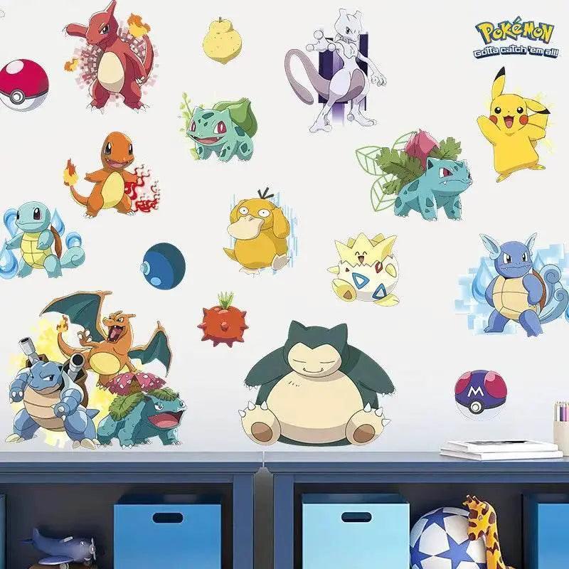  Delightful Pikachu Wall Sticker Toyland EU -  ToylandEU™