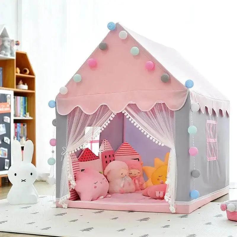  Delightful Pink Kids Indoor Foldable Tent Toyland EU -  ToylandEU™