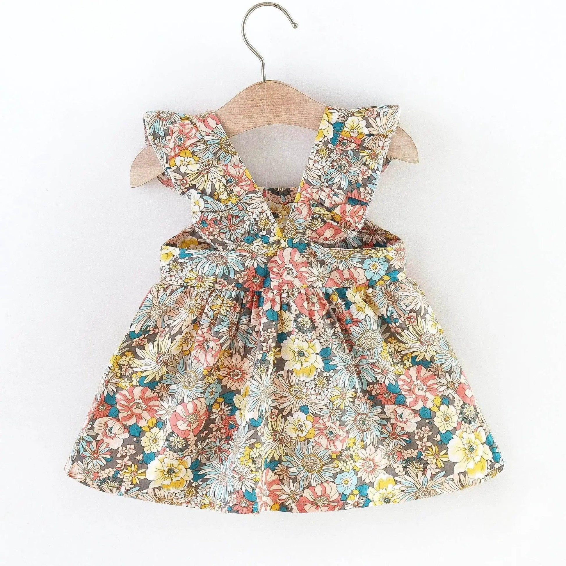  Delightful Two Piece Floral Baby Dress Bag Toyland EU -  ToylandEU™
