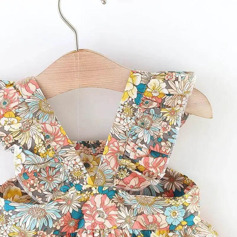  Delightful Two Piece Floral Baby Dress Bag Toyland EU -  ToylandEU™