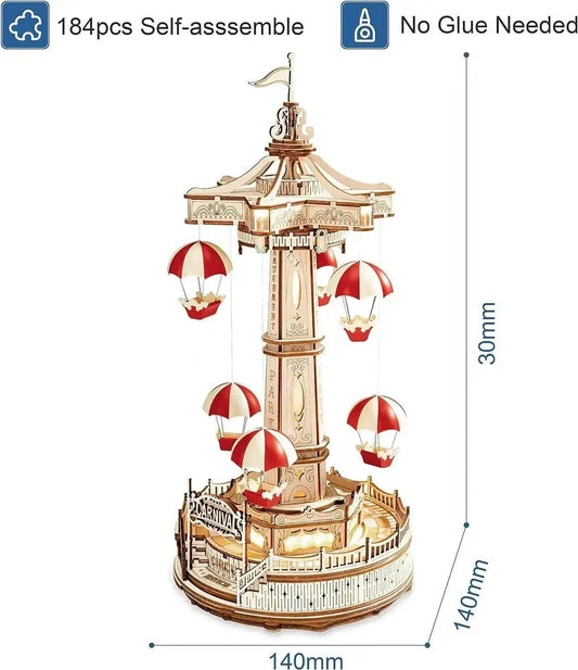  Deluxe 3D Wooden Moveable Puzzle Music Box Toyland EU -  ToylandEU™