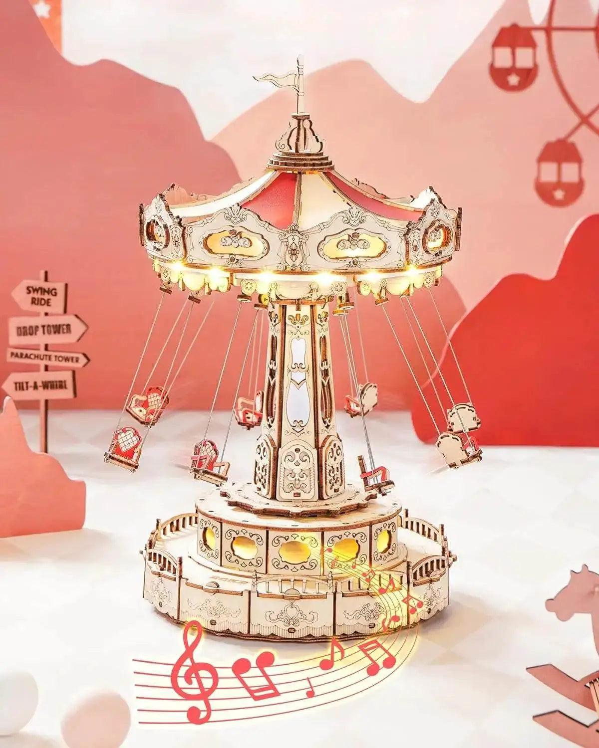  Deluxe 3D Wooden Moveable Puzzle Music Box Toyland EU -  ToylandEU™