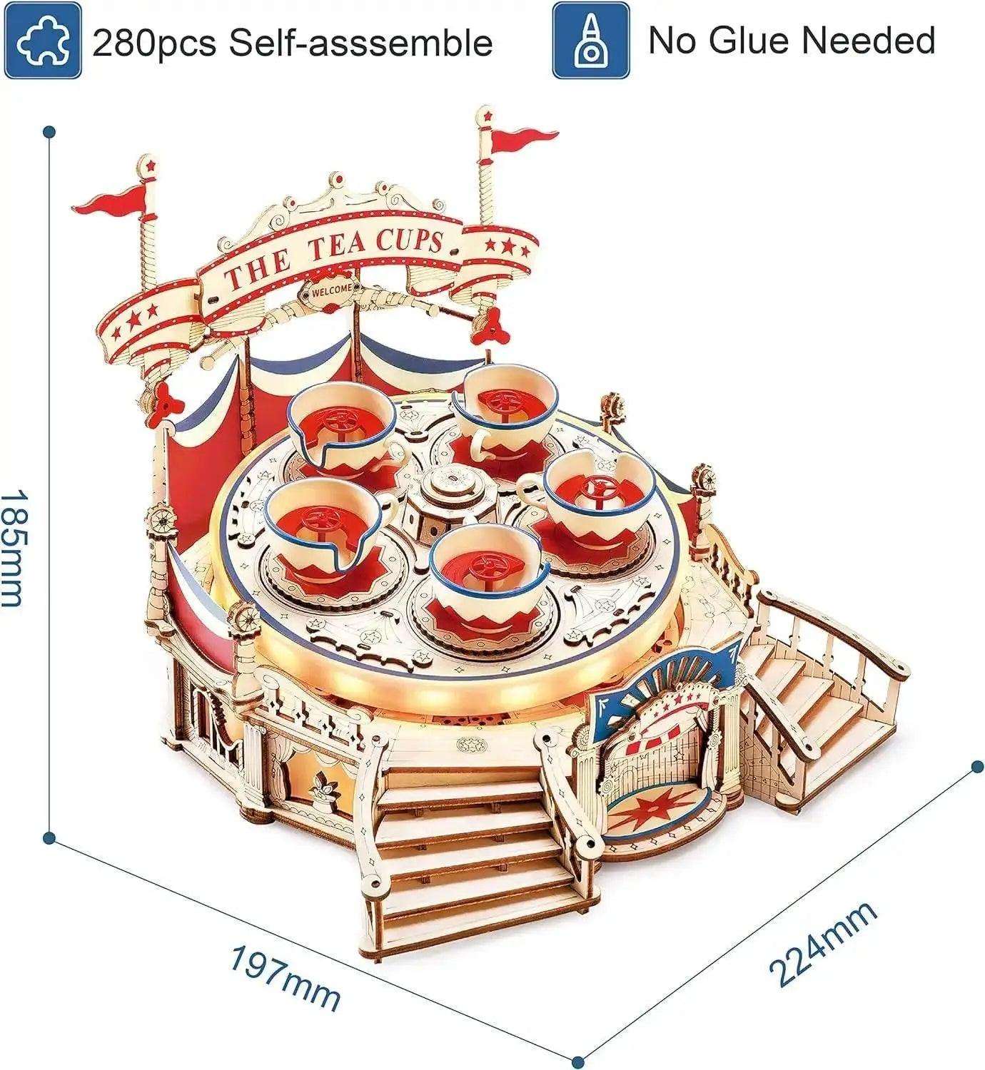  Deluxe 3D Wooden Moveable Puzzle Music Box Toyland EU -  ToylandEU™