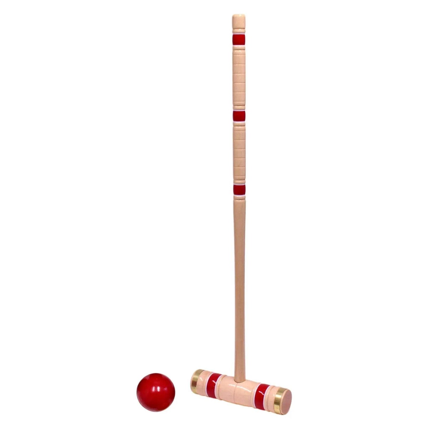 Deluxe 8-Player Croquet Game Set, Wooden Holder or Duffel Carry Bag - ToylandEU