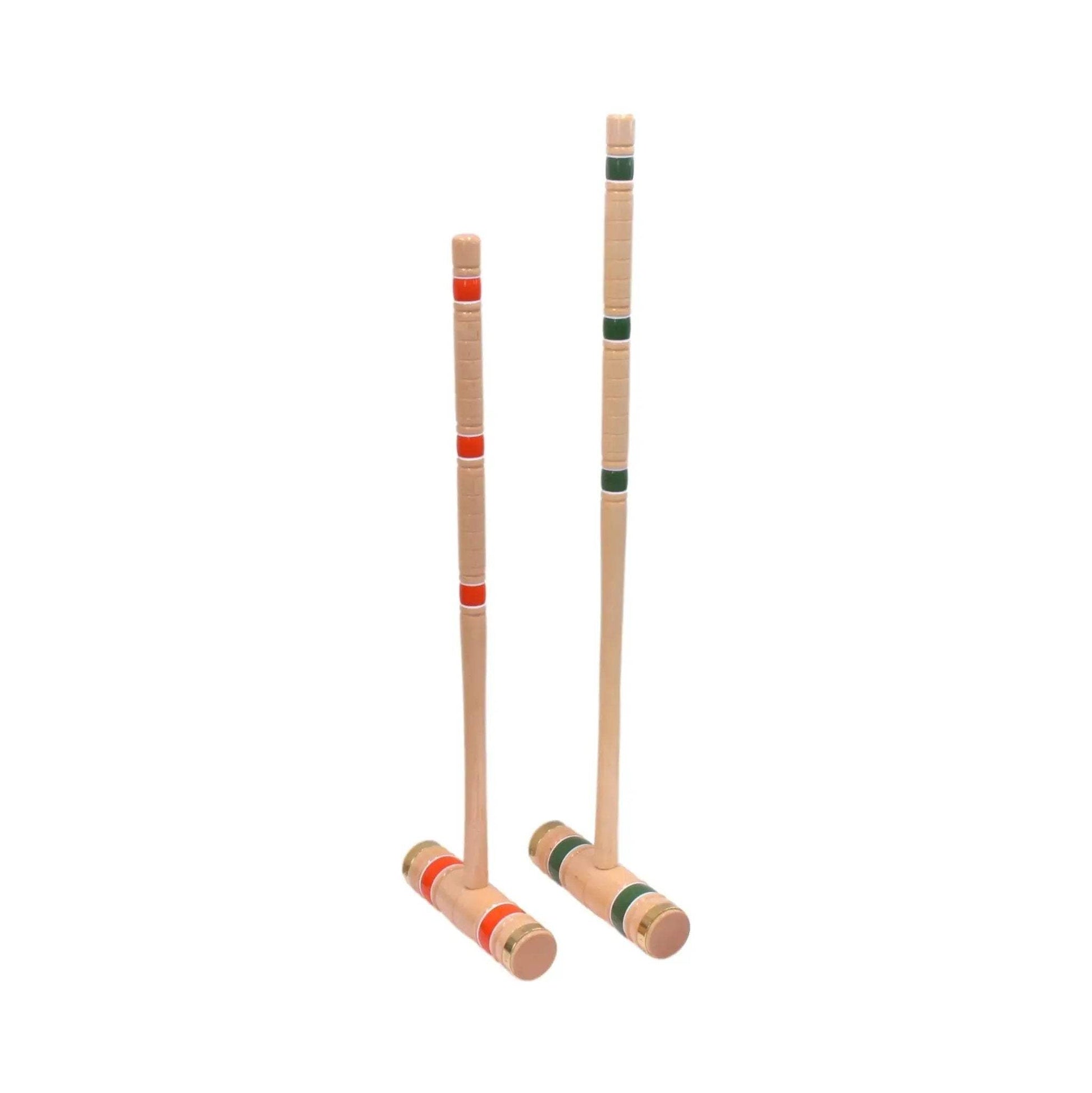 Deluxe 8-Player Croquet Game Set, Wooden Holder or Duffel Carry Bag - ToylandEU
