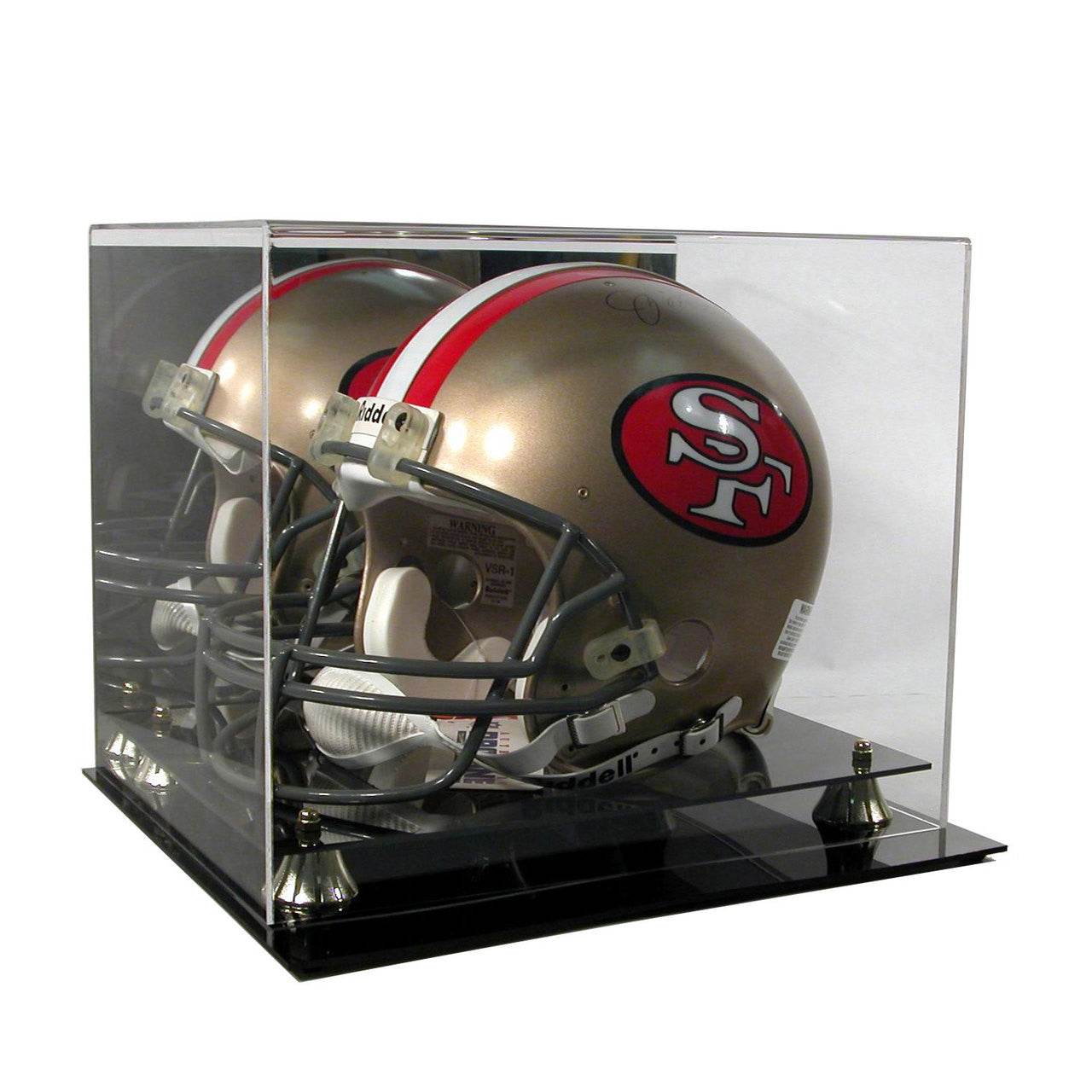 Deluxe Acrylic Football Helmet Display Case With Mirror - ToylandEU