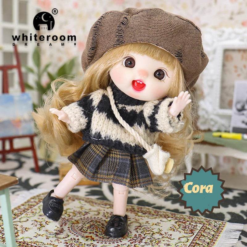 Deluxe BJD Doll Clothes OB11 Mini Outfit For Girls - ToylandEU